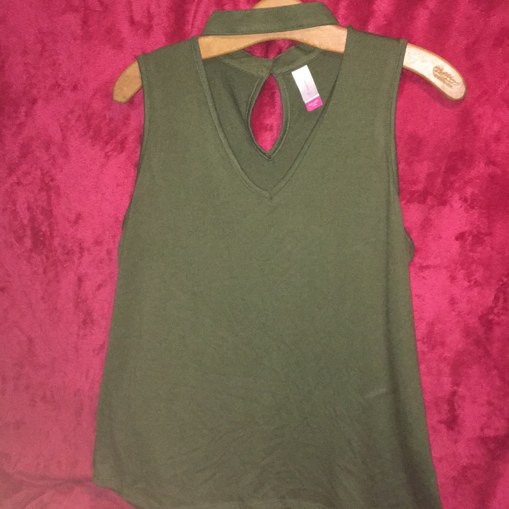Army Green Choker Tank